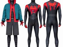 Image result for Miles Morales into the Spider Verse Suit