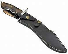 Image result for Damascus Recurve Bowie Knife