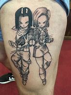 Image result for Android 17 Tattoo