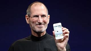 Image result for Steve Jobs Holding a iPhone Drawing