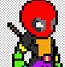 Image result for Pixel Art Spider-Man Minion