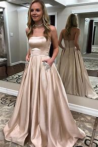 Image result for Champagne Colored Evening Dresses