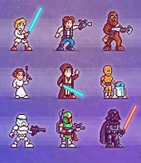 Image result for 1 Bit Star Wars Art