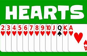Image result for Red Hearts Game Card