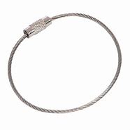 Image result for Stainless Steel Wire Key Ring