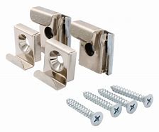 Image result for Frameless Mirror Mounting Clips