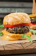 Image result for Black Bean Veggie Burger Commercial