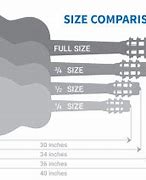 Image result for Acoustic Guitar Size Comparison Chart
