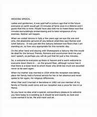 Image result for Welcome Reception Script