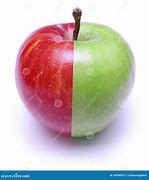 Image result for Half Red Green Apple