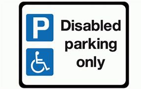 Image result for Diabled Parking Symbol