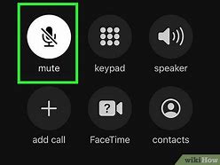 Image result for Mute iPhone Icone On Call