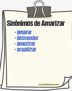 Image result for amarizar