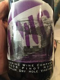 Image result for Loring Company Pinot Noir Naylor Dry Hole