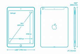 Image result for iPad 7th Generation Size