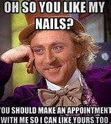 Image result for Painting Nails Meme