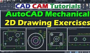 Image result for Machanical Drawings in AutoCAD Simple