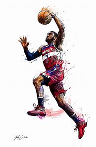 Image result for Basketball Player Art