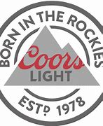 Image result for Coors Light Logo