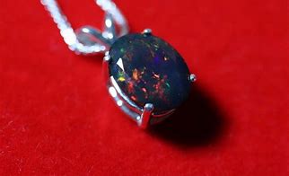 Image result for Black Opal Pendant