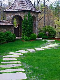 Image result for Front Yard Stepping Stones