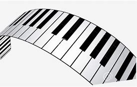 Image result for Curved Piano Keys Clip Art