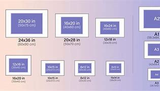 Image result for Different Portrait Picture Frame Sizes Inches