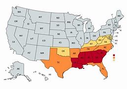 Image result for What Are the States in the South Region
