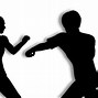 Image result for A Silhouette of a Person Fighting