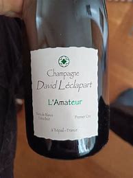 Image result for David Leclapart Champagne l'Amateur Blanc Blancs Extra Brut