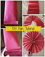 Image result for DIY Paper Fan Decorations