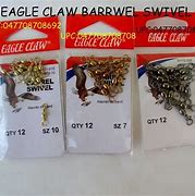 Image result for Sea Fishing Swivel Sizes Chart