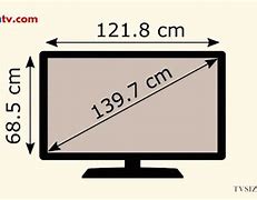 Image result for Ukuran TV 55-Inch Tinggi 70