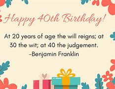 Image result for Beautiful 40th Birthday Wishes