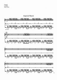 Image result for Star Wars Imperial March Sheet Music for Snare Drum
