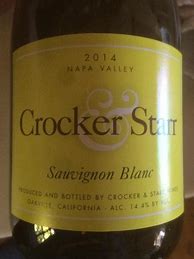 Image result for Crocker Starr Sauvignon Blanc