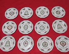 Image result for Christmas Plates 8 Inch