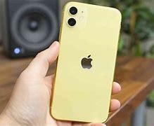 Image result for Yellow iPhone 11 in Person
