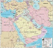 Image result for Middle East Map