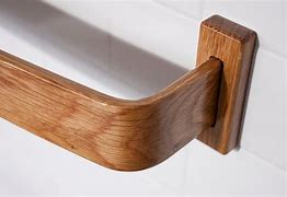 Image result for Wood Towel Bar