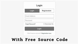 Image result for Doc Type HTML for Forgot Password and Login