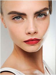 Image result for Cara Delevingne Red Lips