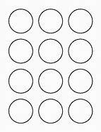 Image result for 3 Inch Diameter Circle Template