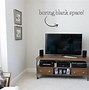 Image result for How to Decorate a Wall with Flat Screen TV