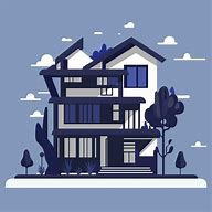 Image result for Modern House Clip Art