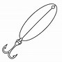 Image result for Fishing Lure Sketch
