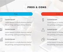 Image result for Pros Cons Slide