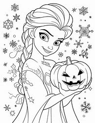 Image result for Frozen Halloween Coloring Pages