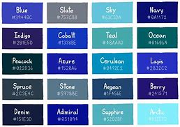 Image result for Nuance Colour Chart