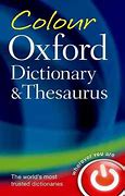 Image result for Oxford Dictionary and Thesaurus